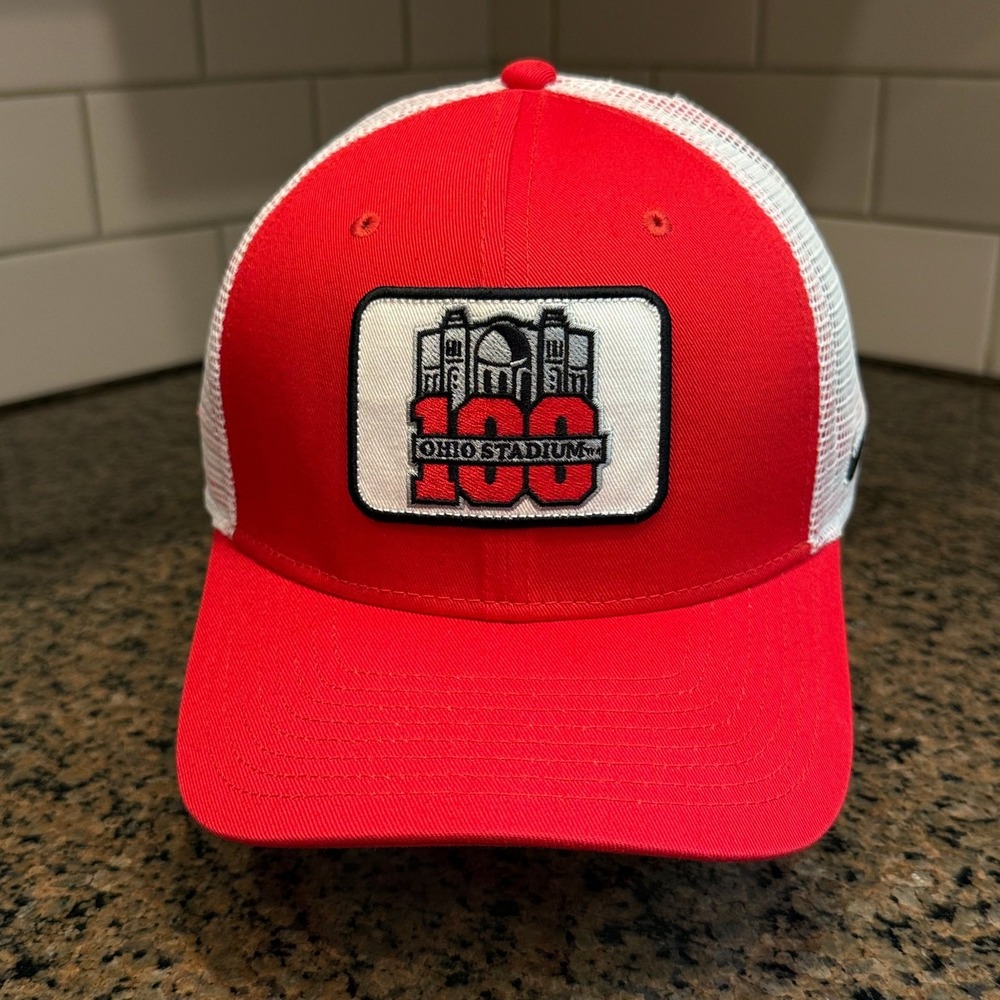 Ohio State Buckeyes Nike Classic99 Trucker Cap Ohio Stadium 100 Adjustable Hat